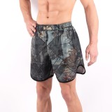 Calção Jiu-Jitsu NoGi para homem - Ipiranga cáqui