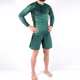 Pantalones cortos de grappling No-Gi - Deslumbrante verde fightwear