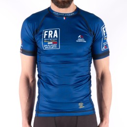 Rashguard Wettkampf Grappling - Französisches Team