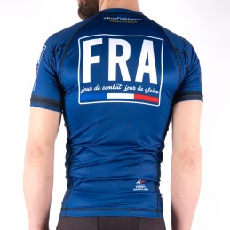 Rashguard Wettkampf Grappling - Französisches Team NoGi