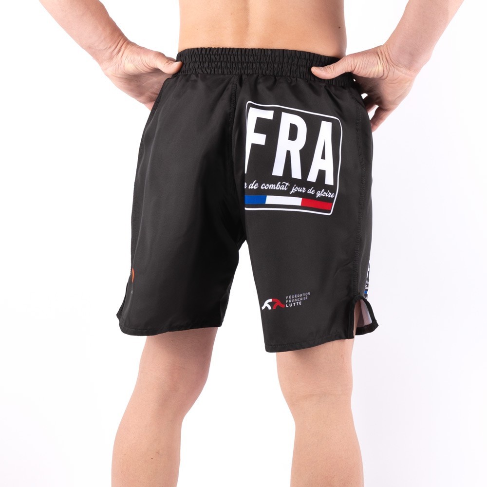 Shorts de competição de Grappling - Seleção Francesa Boa