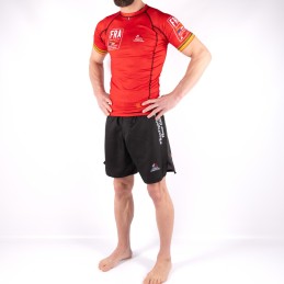 Rashguard Grappling competition - French team pack Red