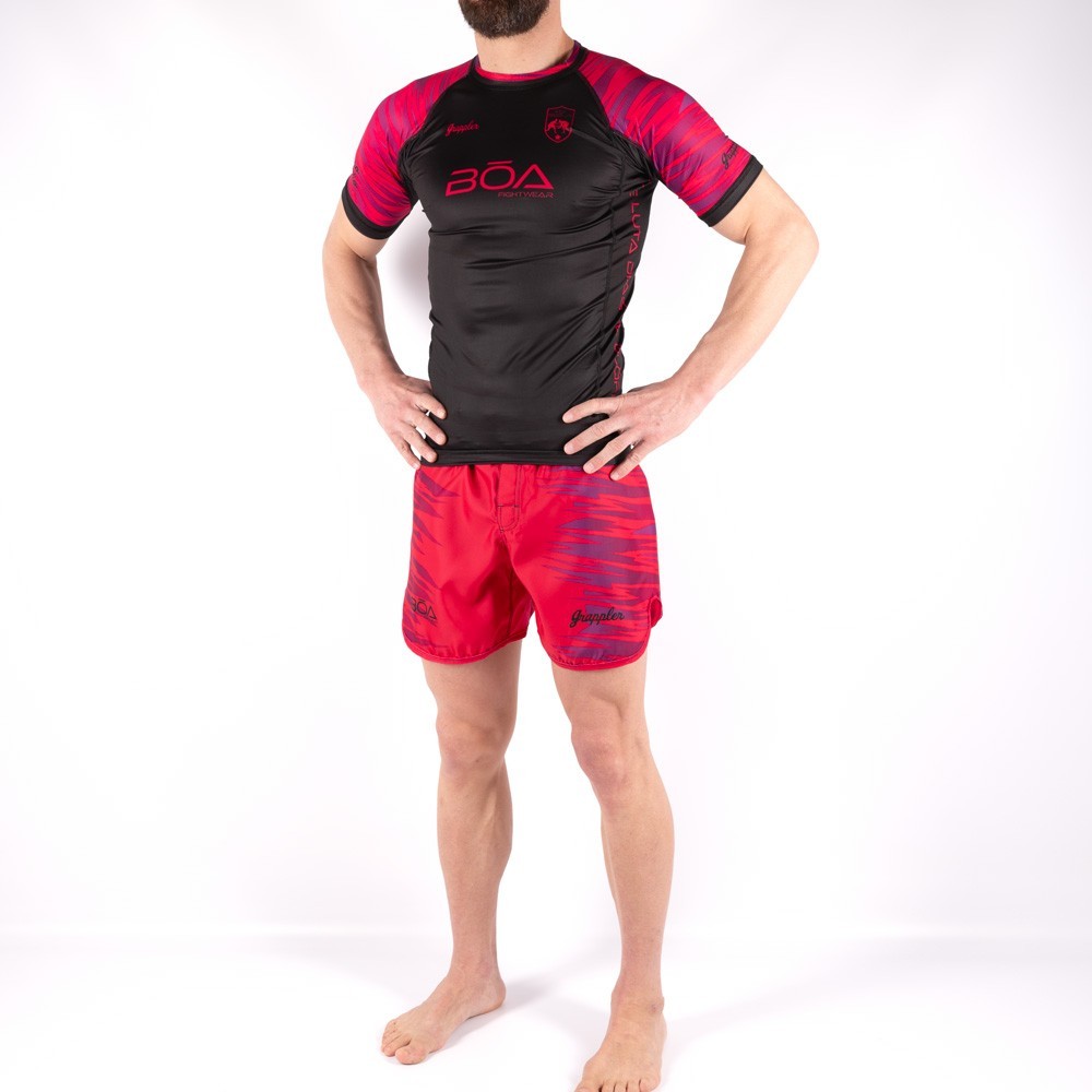 Pantaloncini No-Gi - Grappler Player rosa Grappling