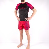 Shorts No-Gi - Grappler Player pink Grappling