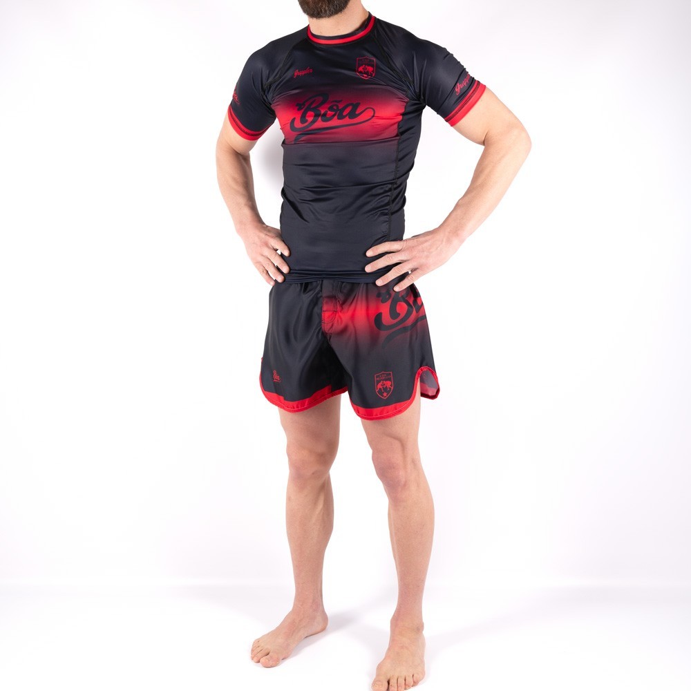 Pantalones cortos No-Gi - Dias de grappling rosa fightwear