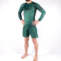 Rashguard de Grappling No-Gi - Deslumbrante verde sportswear