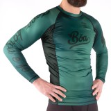 Rashguard No-Gi Grappling - Deslumbrante grun Boa fightwear
