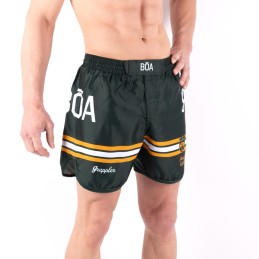 No-Gi Shorts - American Grappler Grün Boa