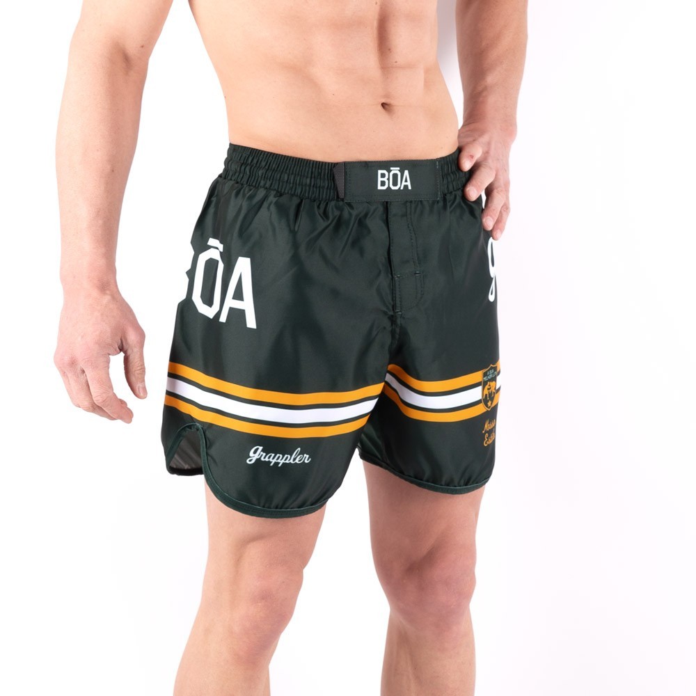 Шорты No-Gi - American Grappler Зеленый Boa