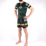Pantalones cortos No-Gi - American Grappler Verde Grappling