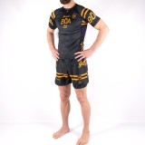 Pantalones cortos No-Gi - American Grappler pupura Grappling