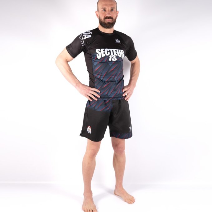 Roupa de Grappling do seteur 13 do clube em Aubagne Boa