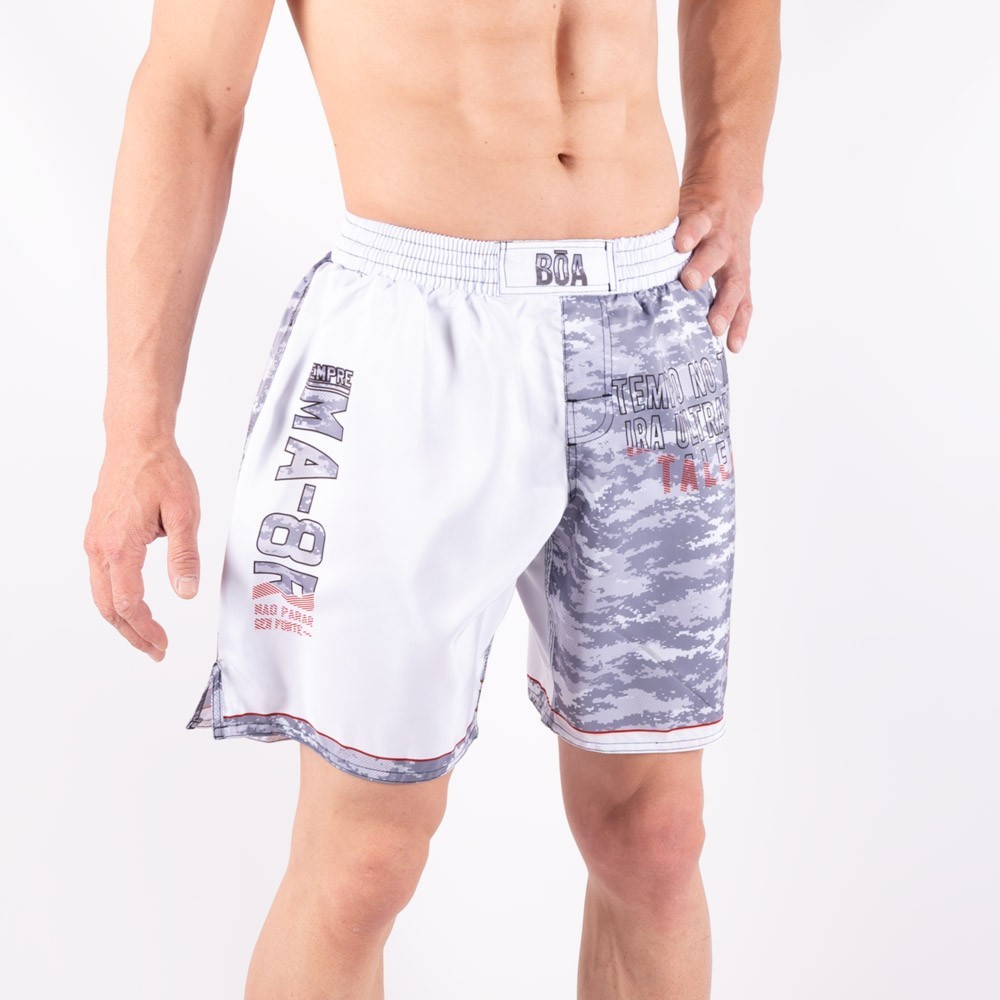 Shorts Training NoGi - MA-8R white boa