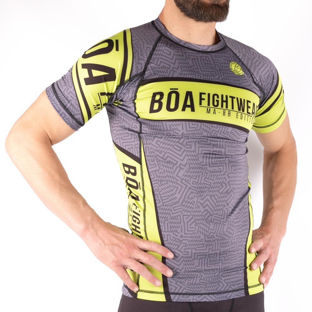 Рашгард боевой мужской Grappling ММА - МА-8R | Bōa Fightwear