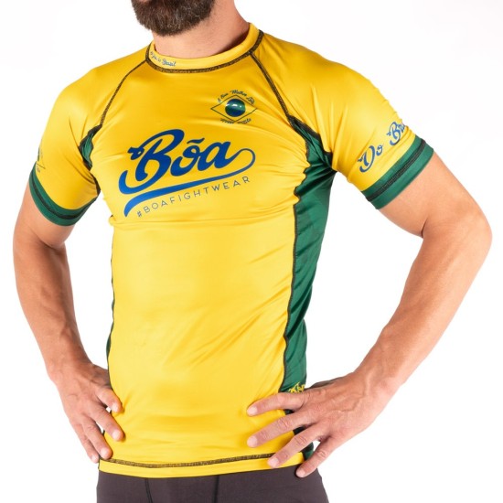 Rashguard de Grappling No Gi - Jiu-Jitsu Do Brasil