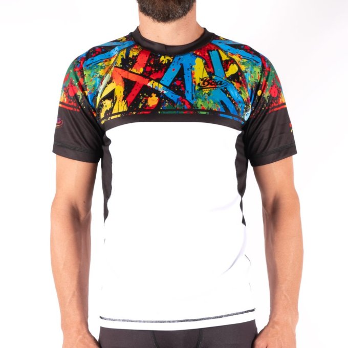 Camiseta deportiva transpirable - Solte o jogo