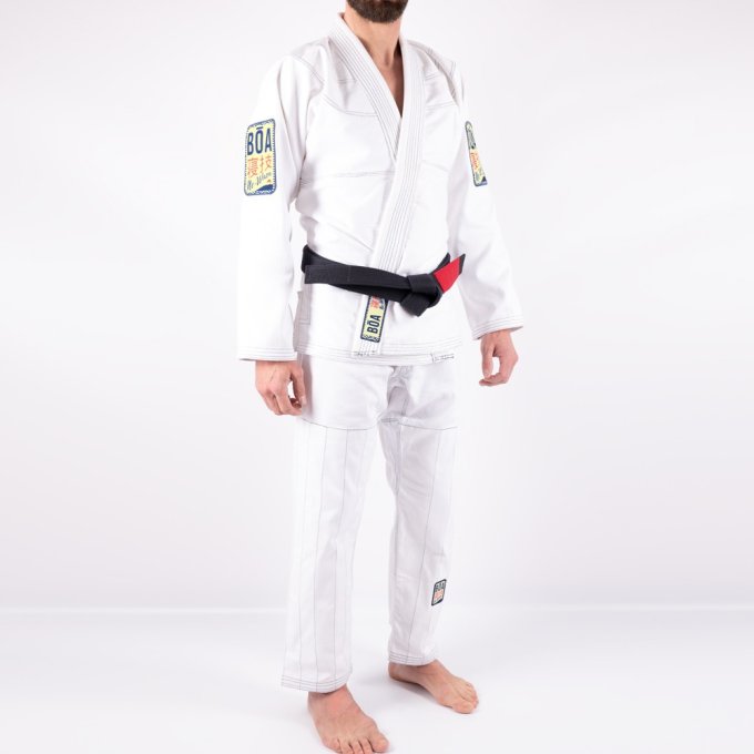 Kimono Jujitsu für Herren - Ne-Waza Weiss