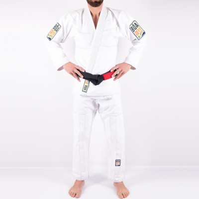 Kimono Jujitsu für Herren - Ne-Waza Weiss Boa Fightwear