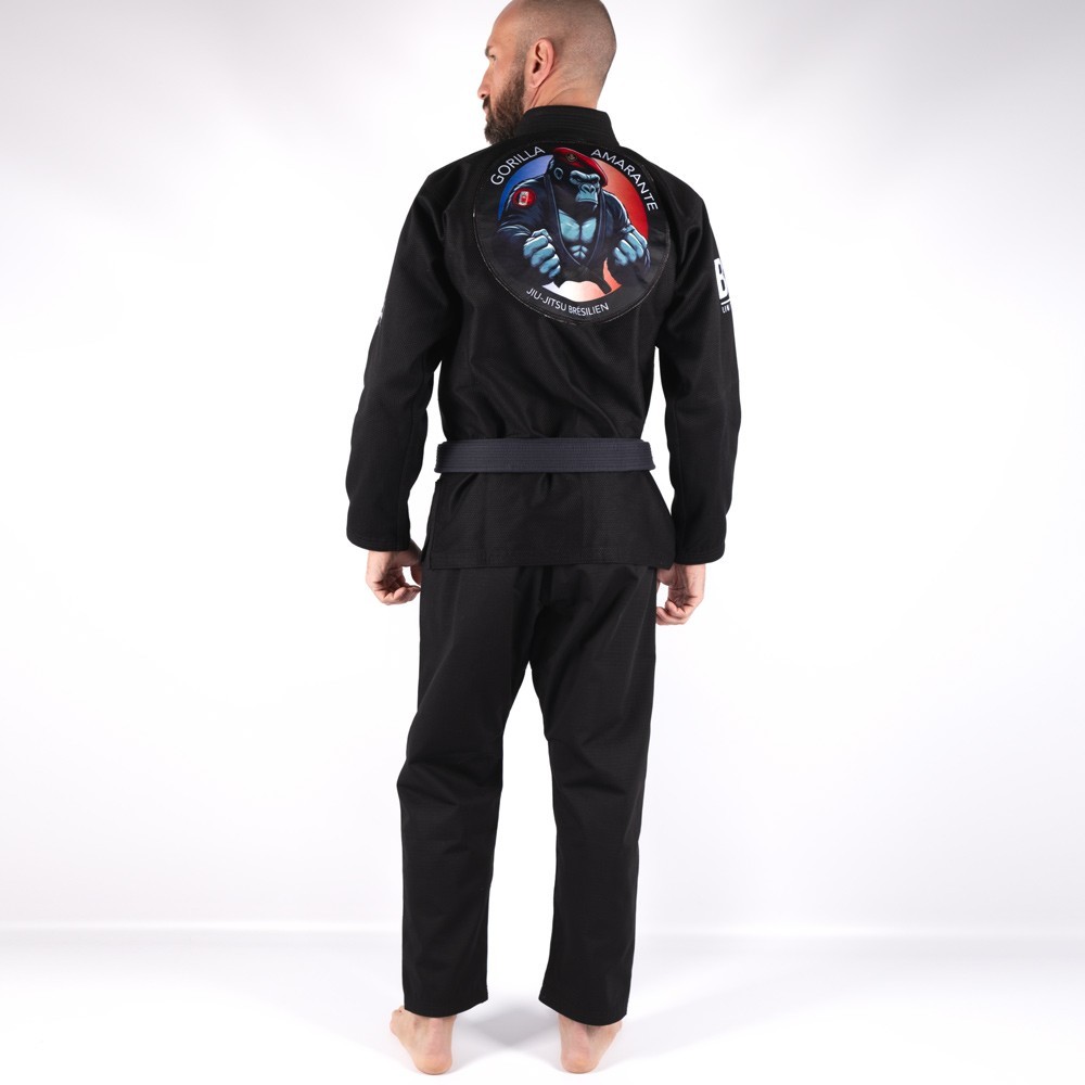 Brazilian Jiu-Jitsu outfit and Nogi Team Gorilla Amarante