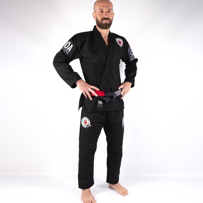Brasilianisches Jiu-Jitsu und Nogi-Team-Gorilla-Amarante-Outfit