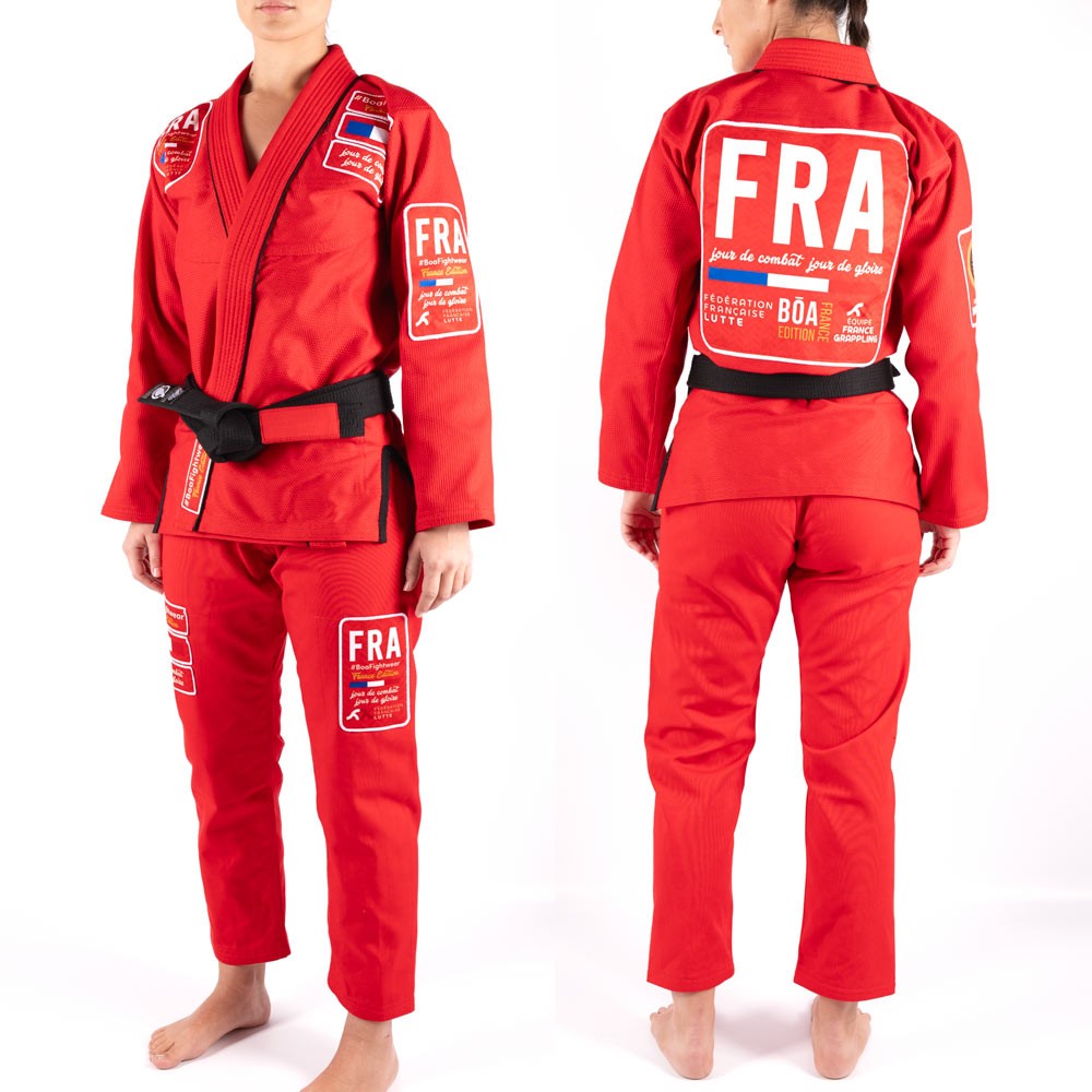 Kimono competición BJJ para mujer - Equipo francés Kimono competición BJJ para mujer - Equipo francés