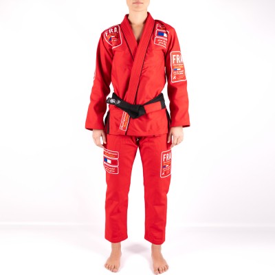 Kimono de competição de Jiu-Jitsu Feminino - Seleção Francesa