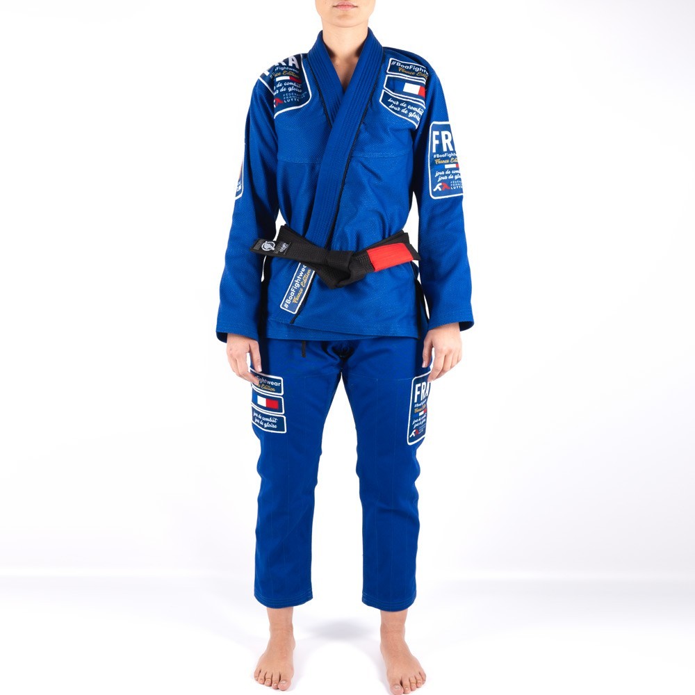 Кимоно для соревнований по BJJ среди женщин - сборная Франции