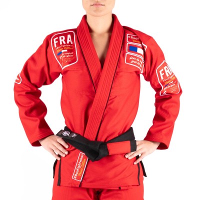 Kimono de competição de Jiu-Jitsu Feminino - Seleção Francesa