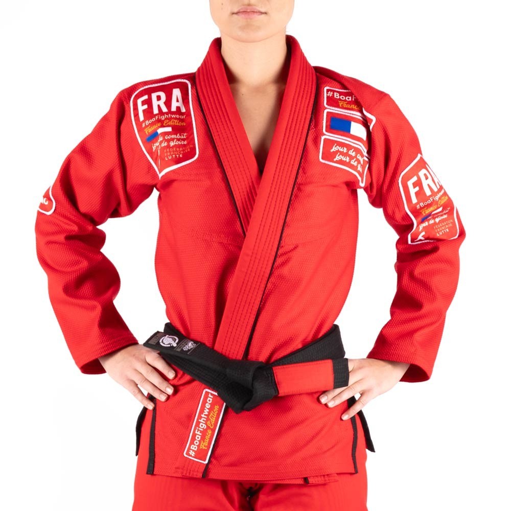 Кимоно для соревнований по BJJ среди женщин - сборная Франции