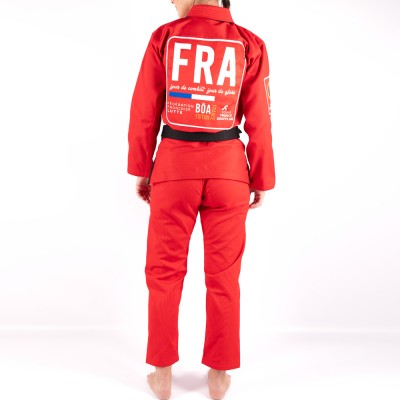 Kimono de competição de Jiu-Jitsu Feminino - Seleção Francesa