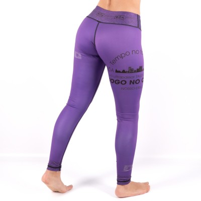 Leggings de Jiu-Jitsu Feminino - Jogo no Chão