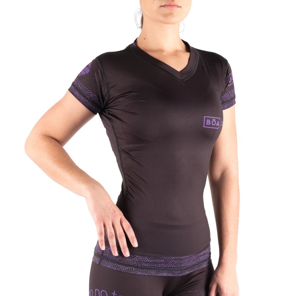 Rashguard de Jiu-Jitsu NoGi pour femme - Jogo no chão