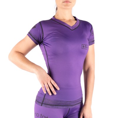 Rashguard de Jiu-Jitsu NoGi pour femme - Jogo no chão