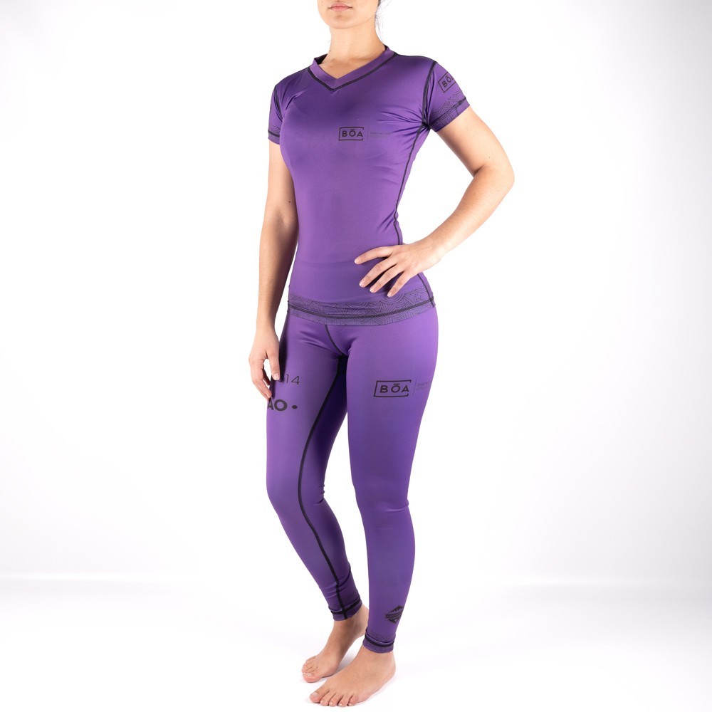 Rashguard NoGi Jiu-Jitsu für Damen - Jogo no chão