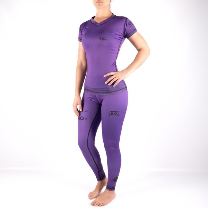 Rashguard NoGi Jiu-Jitsu per donna - Jogo no chão