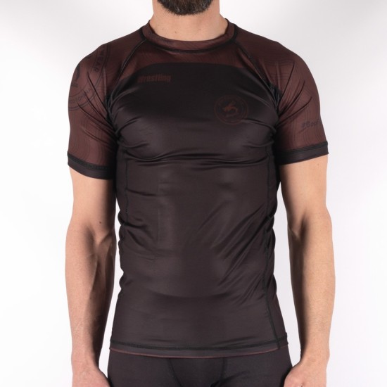 Rashguard para lucha color de grado - Olímpica