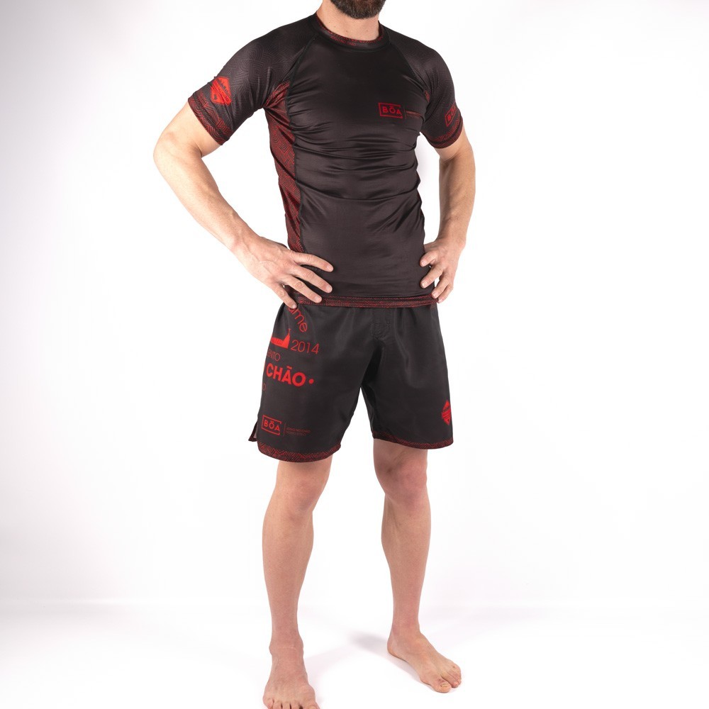 Shorts de Jiu-Jitsu Masculino - Jogo no Chão