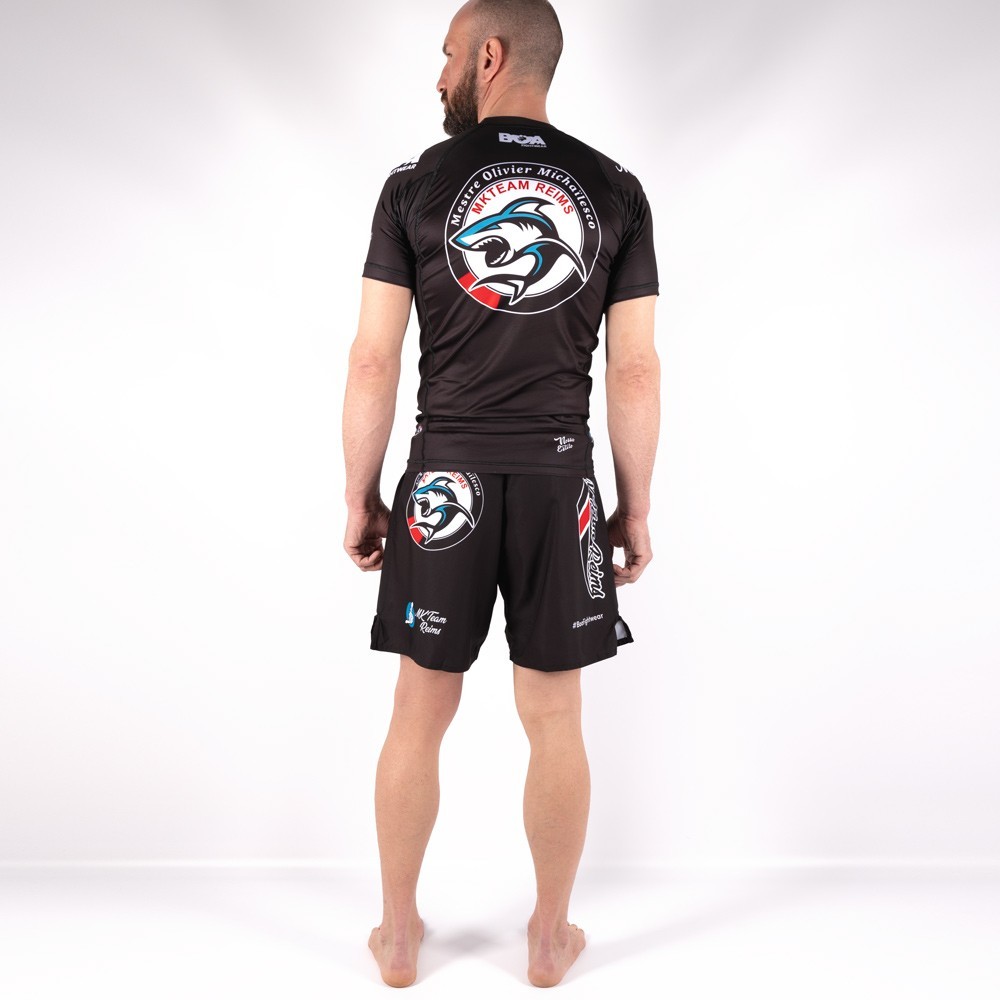 Rashguard del club BJJ MK Team di Reims