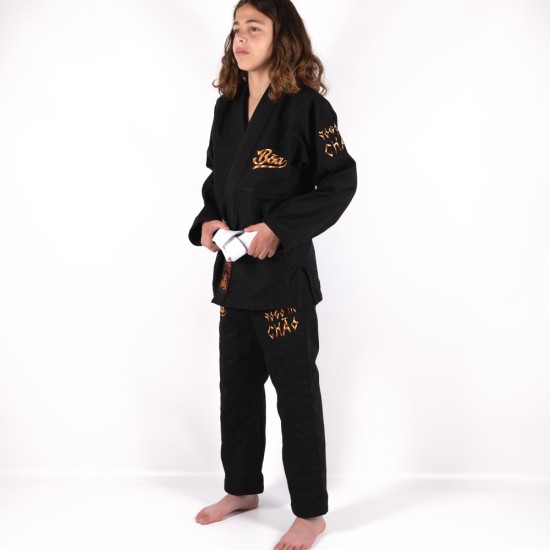 Kimono de Jiu-Jitsu Brasileño para Niños - Jogo No Chão