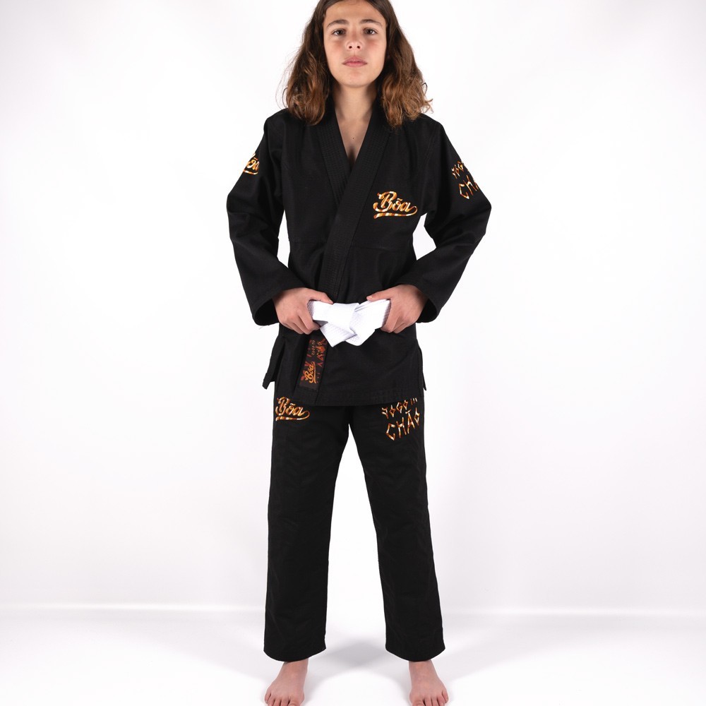 Kimono de Jiu-Jitsu Brasileiro Infantil - Jogo No Chão