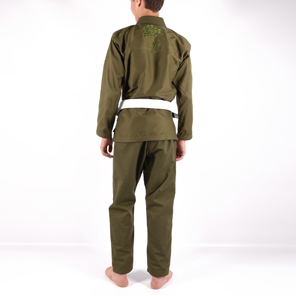Kimono de Jiu-Jitsu Brasileño para Niños - Jogo No Chão