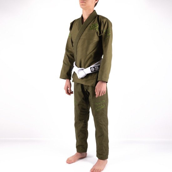 Kimono de Jiu-Jitsu Brasileño para Niños - Jogo No Chão