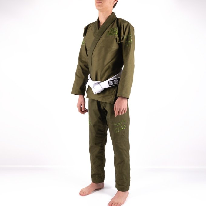 Kimono de Jiu-Jitsu Brasileño para Niños - Jogo No Chão
