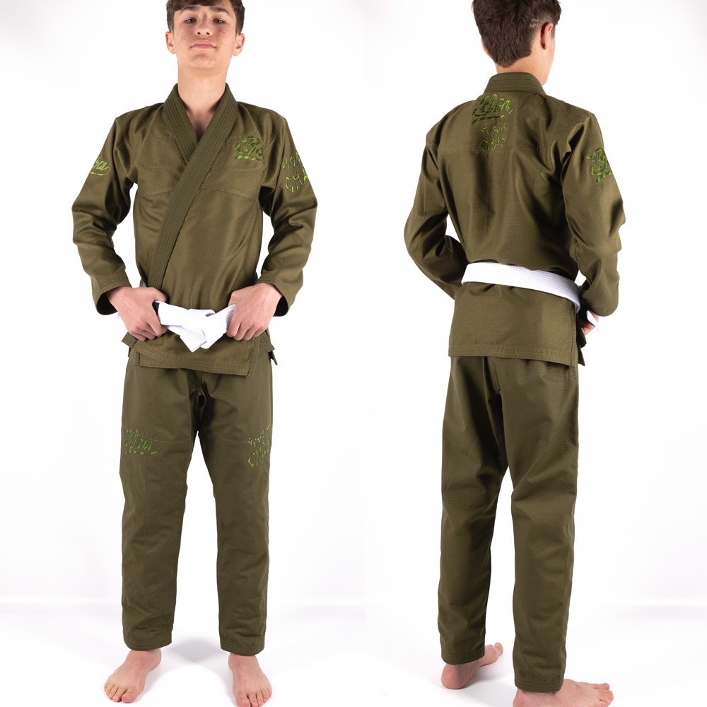 Kimono de Jiu-Jitsu Brasileño para Niños - Jogo No Chão