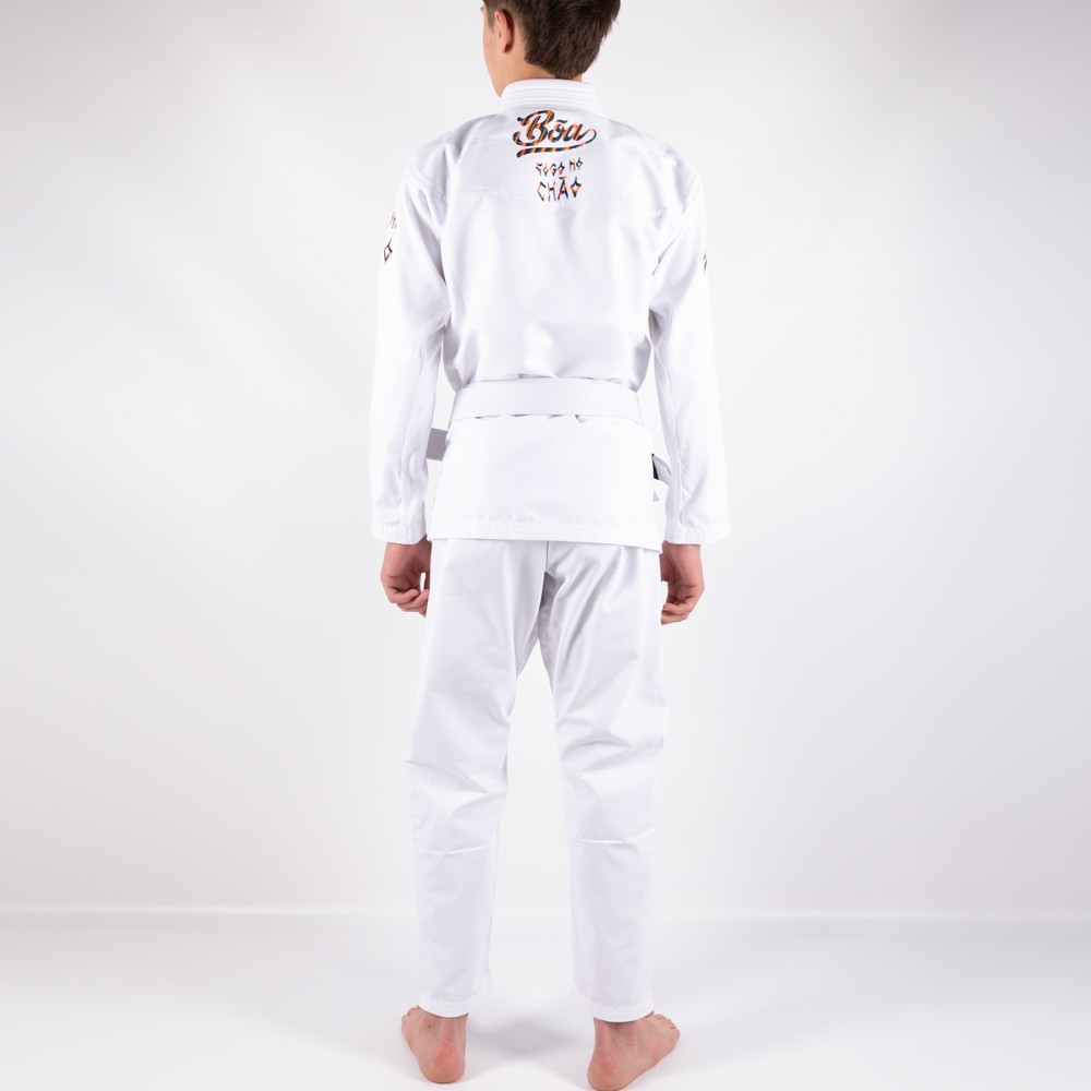 Kimono de Jiu-Jitsu Brasileño para Niños - Jogo No Chão