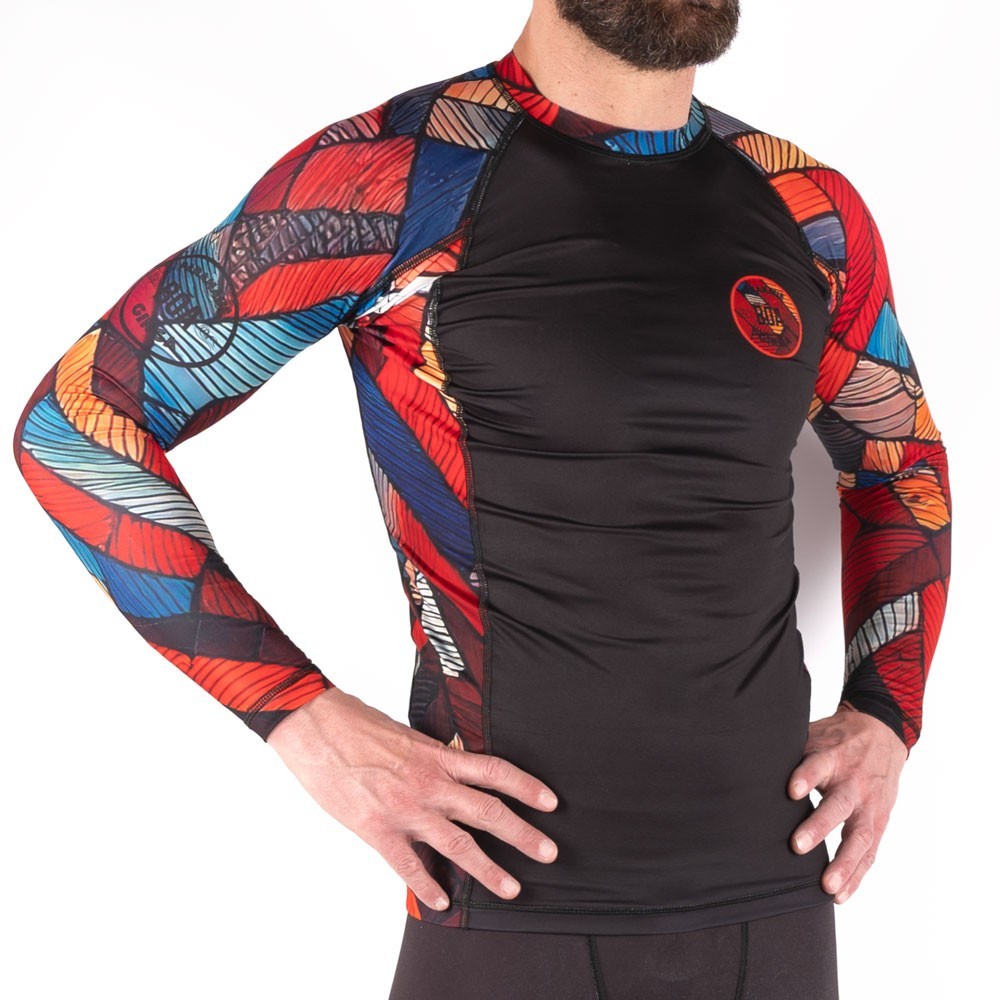 Rashguard de Grappling Jiu-jitsu - Ginga