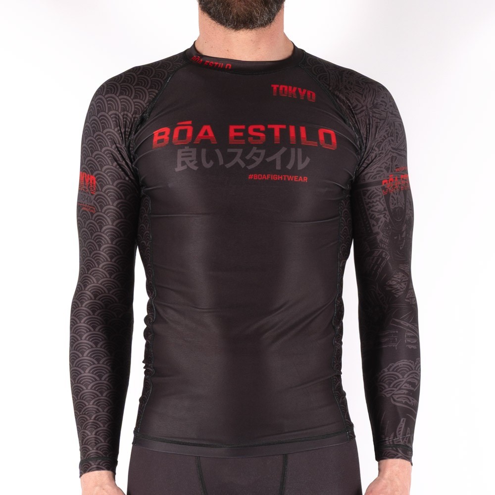 Rashguard de Grappling Jiu-jitsu - Tokyo