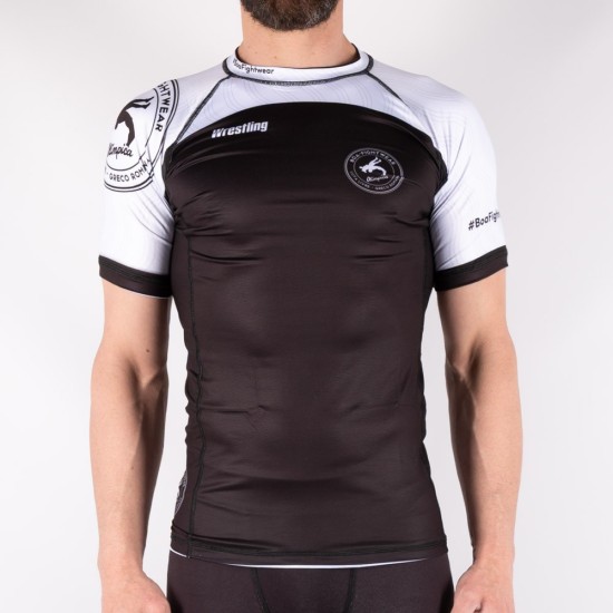 Rashguard para lucha color de grado - Olímpica