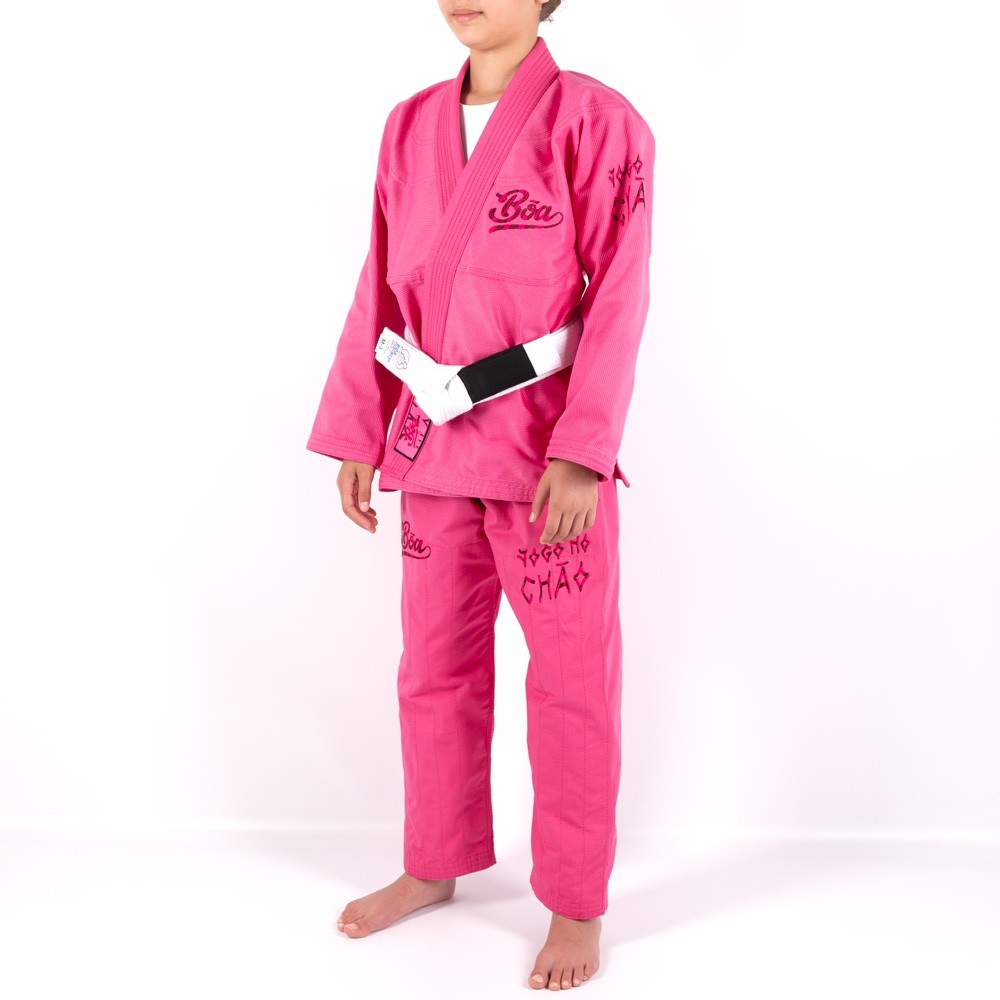 Kimono de Jiu-Jitsu Brasileño para Niños - Jogo No Chão