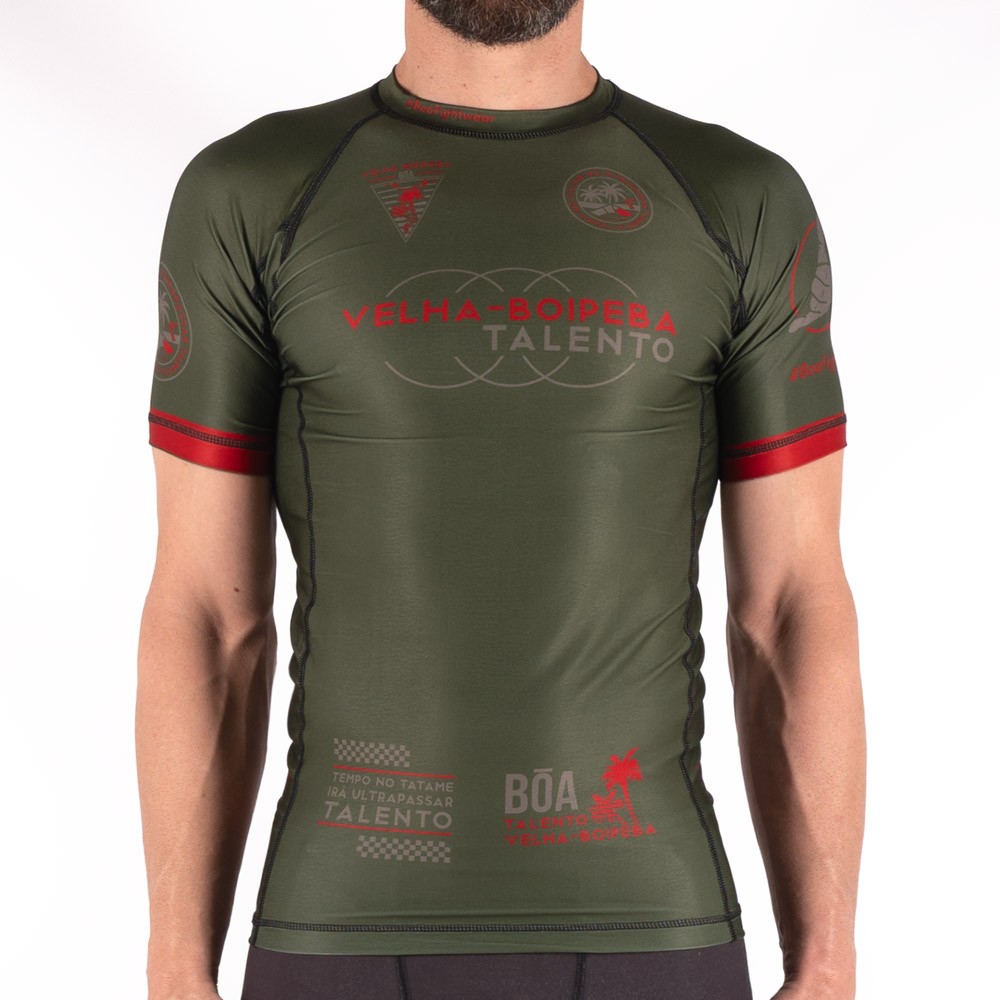 Rashguard esportivo de combate - Velha Boipeba